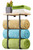 Towel Racks for Bathroom Wall Mounted, Bathroom Towel Holder with Wooden Shelf, Black Towel Holder for Bathroom Wall, Bathroom Towel Rack Storage for Rolled Bath Towel