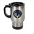 ExpressItBest Stainless Steel Coffee Mug with U.S. Cyber Command (CYBERCOM) emblem