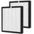 2 Pack G3 Air Purifier Replacement Filter for AMEIFU, Compatible with AMEIFU G3 (Sferf-30) Air Purifier and VEWIOR A3 Air Purifier, 3-in-1 H13 True HEPA Air Cleaner Filter