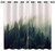 Palnokin Misty Forest Blackout Curtains for Girls Boy Home Decor, Natural Foggy Mountain Fir Forest Rod Pocket Thermal Insulated Drapes Darkening Window Curtain for Bedroom Living Room, 42 x 63 Inch