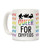 LookHUMAN Queer for Cryptids White 11 Ounce Ceramic Coffee Mug