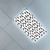 Fluorescent Light Covers for Classroom Office-Horses Pattern-Light Filters Ceiling LED Ceiling Light Covers-2ft x 4ft Drop Ceiling Fluorescent Decorative,White Black
