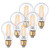 AXOTEXE Vintage LED Edison Bulbs 60 Watt Equivalent Dimmable, 2700K Warm White, 8W 800LM A19 LED Filament Light Bulbs, E26 Medium Base,UL Listed, 6-Pack