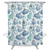 VDLBT Fall Shower Curtains Harvest Pumpkin Thanksgiving Bath Curtain Teal Blue Autumn Leaf Leaves Waterproof Fabric Bathroom Curtain Set with Hooks 72 x 72 Inches