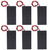 FOXTIP 2 AA Battery Holder with Leads and ON/Off Switch - 1.5V AA Battery Holder Case with Wire Leads and Switch ?Pack of 6?