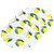 Watercolor Lemon Pattern Scrub Sponge Yellow Fruits Kitchen Washing Dishes Cleaning Sponges Non Scratch 3 Sponge for Dish Countertops Sinks Floors Showers Tile Sinks