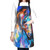 Hasdon-Hill Cute Painting Horse Aprons for Women with Pockets, Unisex Chef Bib Apron with Adjustable Neck Strap for Kitchen, Cooking, Baking, Gardening, BBQ