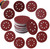 80Pcs Sanding Discs, Gyvazla Sanding Disc Pads 125mm/5 Inch 8 Holes Hook and Loop 40/60/80/120/180/240/320/400 Sandpaper Assorted for Random Orbital Sander