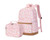 EKUIZAI 2Pcs Daisy Prints Backpack Sets for Girl Bookbag Primary Schoolbag Elementary Students Daypack with Lunch Bag