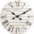 FirsTime 10066 Shiplap Wall Clock White