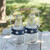 CTW Home Collection 770486 Americana Milk Glass Caddy, 11-inch Height