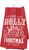 Primitives by Kathy Holly Jolly Dish Towel, Red/White, 28" Square