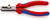 Knipex 11 02 160 Insulation Strippers 6,3" with soft handle and opening spring