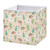 Emelivor Llamas Cactus Cube Storage Bin Foldable Storage Cubes Waterproof Toy Basket for Cube Organizer Bins for Kids Toys Nursery Closet Shelf Book Office Home - 15.75x10.63x6.96 IN