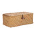 Wicker Baskets with Lids, Flat Seagrass Storage Basket Bins,Nautral Seagrass Storage Baskets, Woven Rectangular Basket Bins, Rattan Storage Organizer,Home Organizer Bins for Shelf Organizing(S)