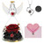 Lafloraita Mothers Day Rose Gifts for Women Mom Grandma Wife,Glass Angel Figurines with LED Light,Preserved Flowers Wine Red Real Rose Necklace Lafloraita Mothers Day Rose Gifts for Women Mom Grandma Wife,Glass Angel Figurines with LED Light,Preserved Flowers Wine Red Real Rose Necklace