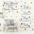 2 Sheets Vinyl Wall Quotes Stickers Love Family Faith Hope Inspirational Wall Stickers Sunflower Bible Verse Motivational Sayings Sticker Daisy Wall Decals for Home Classroom School Wall Decoration