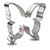Butterfly Tin Cookie Cutter - Foose Cookie Cutters - US Tin Plate Steel (4.5 Inch)