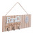 BESTOYARD 1Pc Wooden Hook Metal Signs Jacket Hanger Blush Decor Wall Coat Rack Wall Hanger Wall-Mounted Hanger Wall Hanging Hook Hanging Plague with Hooks Key Hanger Clothes Hook Earth Tones