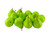 JEDFORE Simulation Artificial Lifelike Fake Pear Set Fake Fruit for Home House Kitchen Wedding Party Decoration Photography Props - 12 Pcs Green