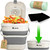 AIRNEX Countertop Compost Bin Kitchen Counter, Indoor Food Composter for Kitchen, Food Waste Bin for Kitchen Counter Top, Small Kitchen Compost Bucket Container, Mini Counter Food Scrap Bin with Lid