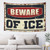 Dsocuiubos Tapestrys Beware of Ice Tapestry Hanging Wall Decor Bedroom Door Decorations (Size : 75X100CM)