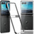 NINKI Compatible Clear Case for Motorola Razr Plus Case 2023,Motorola Razr+ 2023 Case,Ultra Slim Lightweight Electroplate Protective Cover Motorola Razr 40 Ultra Case Moto Razr Plus 2023 Cases,Silver