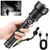 Cinlinso Flashlights High Lumens Rechargeable, 200000 Lumens Super Bright Led Flashlight, Flash Light with 5 Modes, IPX6 Waterproof, Handheld Powerful Flash Light for hu?ting, Camping, Emergencies