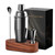 Cocktail Shaker Set,24 oz Martini Shaker,Food Grade Stainless Steel Martini Mixer Built-in Strainer,Drink Shaker by LUCKYGOOBO,Bartender Kit Gifts. (Black)
