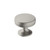 Amerock | Cabinet Knob | Satin Nickel | 1-1/4 inch (32 mm) Diameter | Renown | 1 Pack | Drawer Knob | Cabinet Hardware