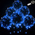 Led Balloons Light up Balloons Clear Bobo Balloons Transparent Light Balloons for Party, Birthday, Anniversary, Wedding (Blue, with battery)