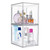 Vtopmart 2 Pack Stackable Makeup Organizer Storage Drawers, 6.6''Tall Acrylic Bathroom Organizers?Clear Plastic Storage Bins For Vanity, Undersink, Kitchen Cabinets, Pantry Organization and Storage