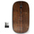 2.4G Ergonomic Portable USB Wireless Mouse for PC, Laptop, Computer, Notebook with Nano Receiver ( Wooden )