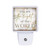 Dexsa Auto ON/Off Plug in LED Night Light - Automatic, Safe, Illuminates | Adds The Perfect Touch to Any Room | Nightlight - You are The Light of The World