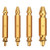 Damaged Screw Extractor Set - DRILLPRO Remover Set - 4 Remove Stripped Screw Easily Remove Stripped or Damaged Screws