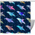 VAPOKF Shower Curtain for Bathroom Decor, Watercolor Dolphins and Blue Splash Waterproof Polyester Fabric Bath Curtain Set with 12 Hooks - 66x72 Inches VAPOKF Shower Curtain for Bathroom Decor, Watercolor Dolphins and Blue Splash Waterproof Polyester Fabric Bath Curtain Set with 12 Hooks - 66x72 Inches