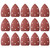 uxcell Detail Sander Sandpaper, Triangular Sanding Paper, Hook and Loop Sanding Pads, Triangle Oscillating Multi Tool, 100 Grits 5 Holes, 15pcs