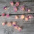 Solduce Decorative String Lights Amethyst LED String Lights 30 LEDs 10ft Fairy Lights Battery Powered Remote Waterproof Natural Crystal String Lights for Bedroom Party Indoor Birthday Wedding Decor