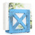 Rustic Farmhouse Napkin Holder Modern Wooden Napkin Holder for Kitchen Dinner Table Napkin Holder Blue Vintage Wood Napkin Holder Party Cocktail Napkin Holder