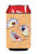 Oyster on Coral Can or Bottle Beverage Insulator Hugger