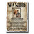 Airedale Terrier Wanted Fridge Magnet Funny