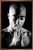 Trends International Tupac-Praying Wall Poster, 22.37" x 34.00", Bronze Framed Version, 30 Count