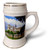 3dRose Notre Dame Cathedral Paris - Stein Mug, 18oz , 22oz, White