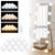 Hollywood Vanity Mirror Lights 12 LED Bulbs 3 Color Dimmable Mirror Light, Vanity Lights 3000K Warm 4000K Nature 6500K Daylight White Portable Makeup Mirror Light for Bathroom Bedroom Dressing Room