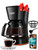 Gevi 5 Cups Small Coffee Maker, Compact Coffee Machine with Reusable Filter, Warming Plate and Coffee Pot for Home and Office