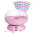 Cotton Candy Express Cotton Candy Machine [Pink] | Best Home-Use Cotton Candy Maker | Cotton Candy Machine with Included Striped Paper Cones and a Floss Sugar Scoop