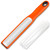 Urbanstrive Zester Grater with Handle, Lemon Zester Cheese Grater for Kitchen Stainless Steel, Graters for Parmesan Cheese Garlic Nutmeg Chocolate Fruits Vegetables Ginger, Fine, Orange