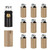 DiCUNO E12 LED Light Bulb Socket, Candelabra Base Socket Replacement, Chandelier Candle Lamp Holder Parts with Cardboard Insulator, Keyless Phenolic, UL Listed, 10-Pack