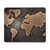 World Map Continents Printed Mouse Pad Non-Slip Waterproof Gaming Mouse Mat Computer Mousepad for Desk