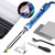 Plastic Welding Repair Kit, Preciva 80W Adjustable Temperature Plastic Welder Tool Welding Iron for Car Bumper Dashboard Kayak Canoe Repairs,110V